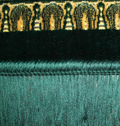 Altinoluk Prayer Rug Plush Green Arches Prayer Rug - WIDE -  21362 - Modefa 