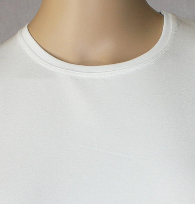 Arancia Body Arancia Modest Plain Jersey Undershirt - Creme