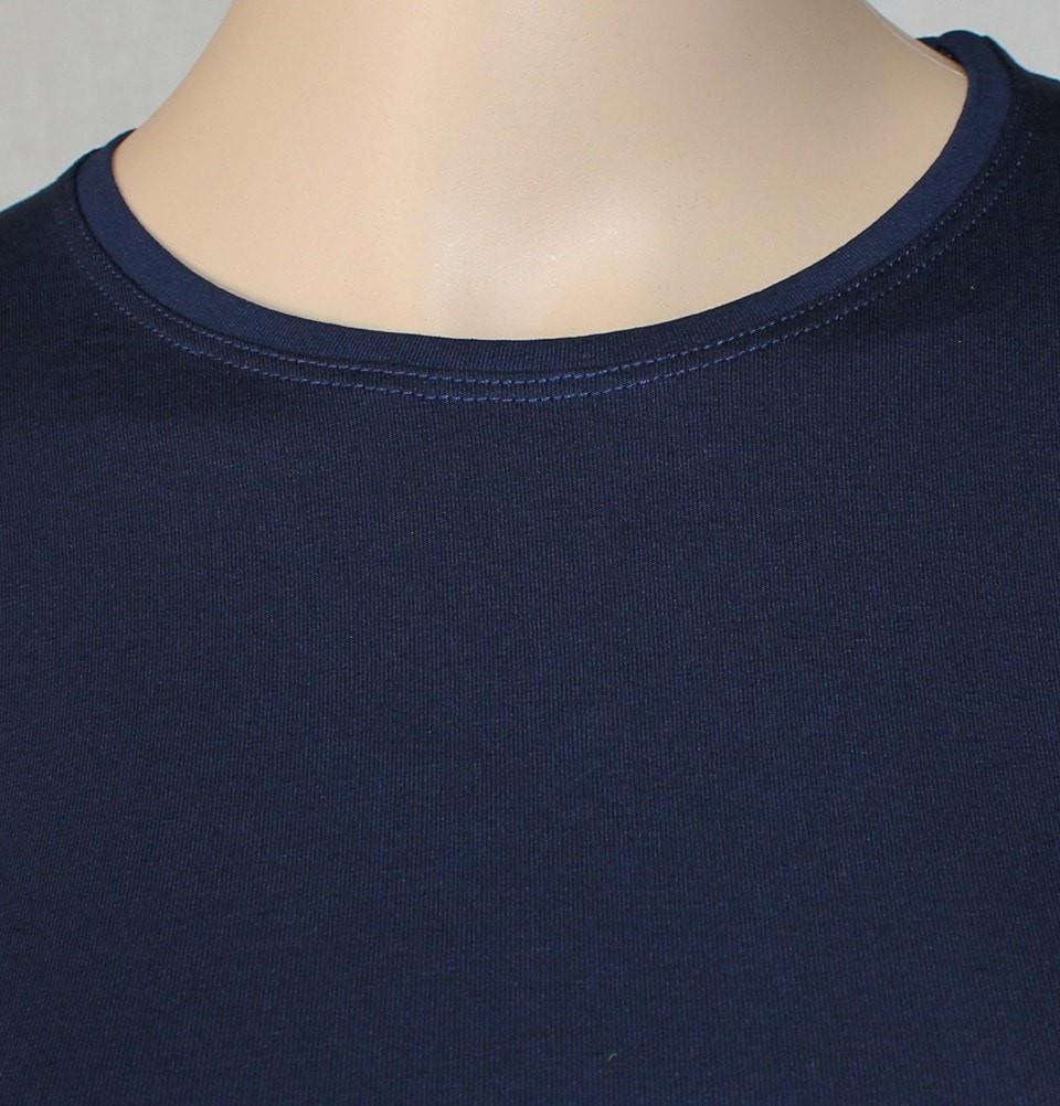 Arancia Body Arancia Modest Plain Jersey Undershirt - Navy Blue