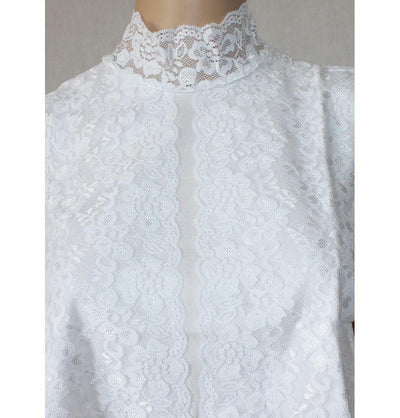 Arancia Neck cover Arancia Lace Neck Cover - White - Modefa 