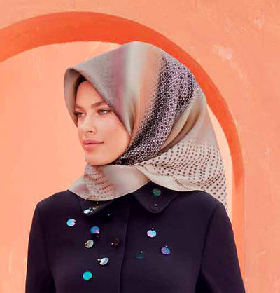 Armine Turkish Silk Hijab Scarf Fall 2018 #8029