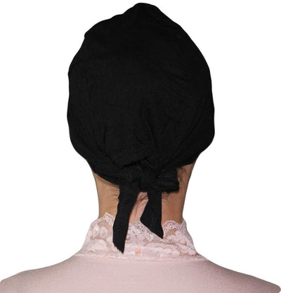 Armine Jersey Hijab Bonnet Underscarf - Black