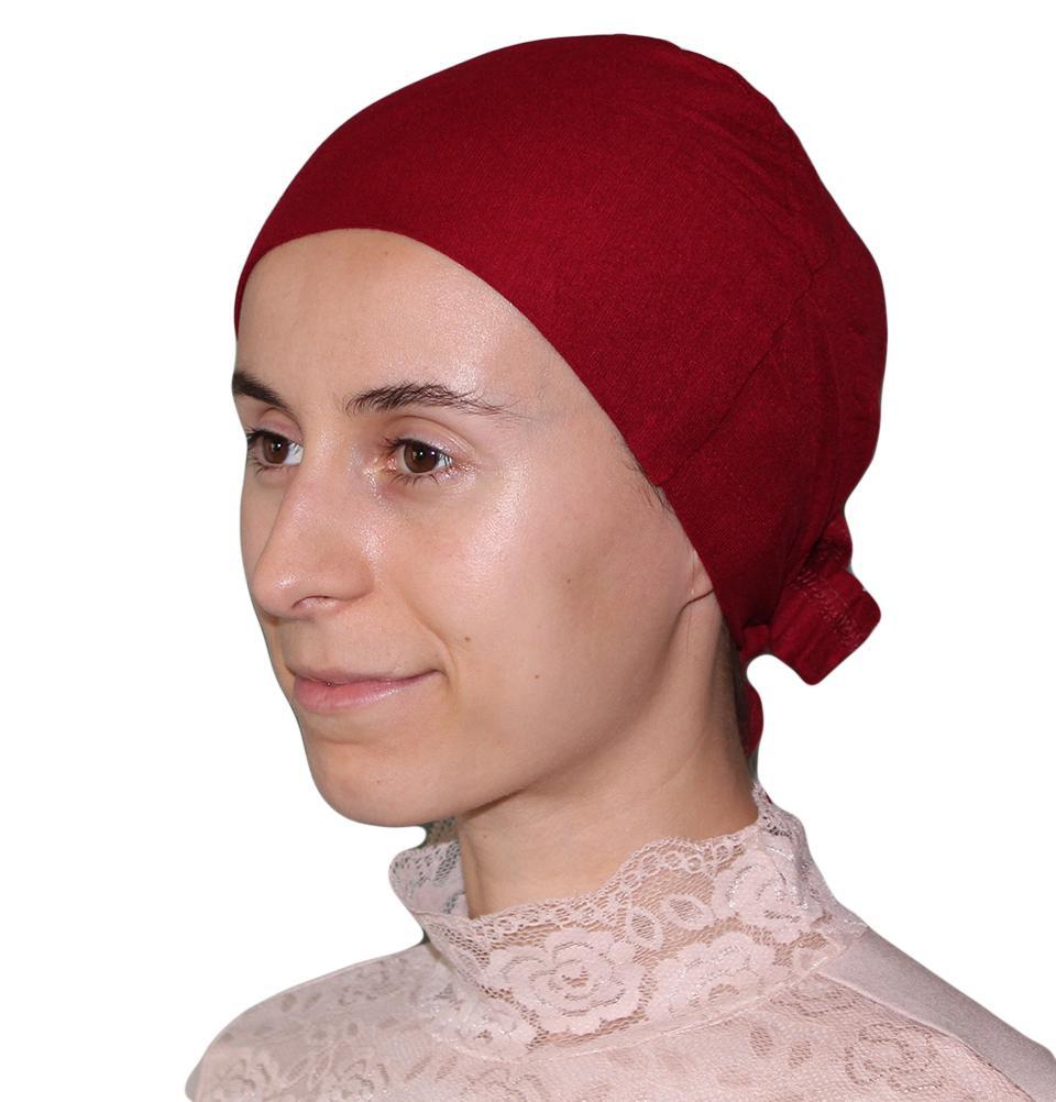 Armine Jersey Hijab Bonnet Underscarf - Red