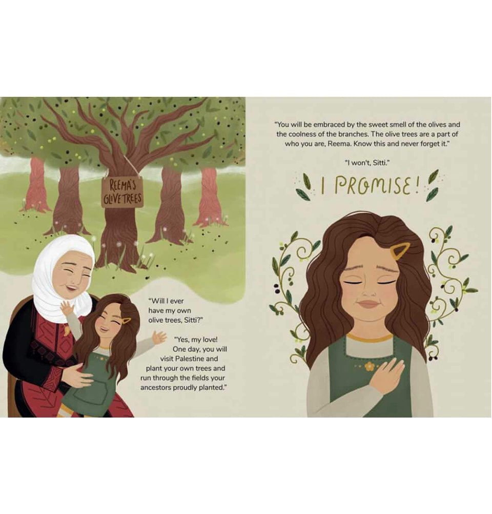 Beyond Books Publishing Book Islamic Children's Book | Sitti's Olive Trees