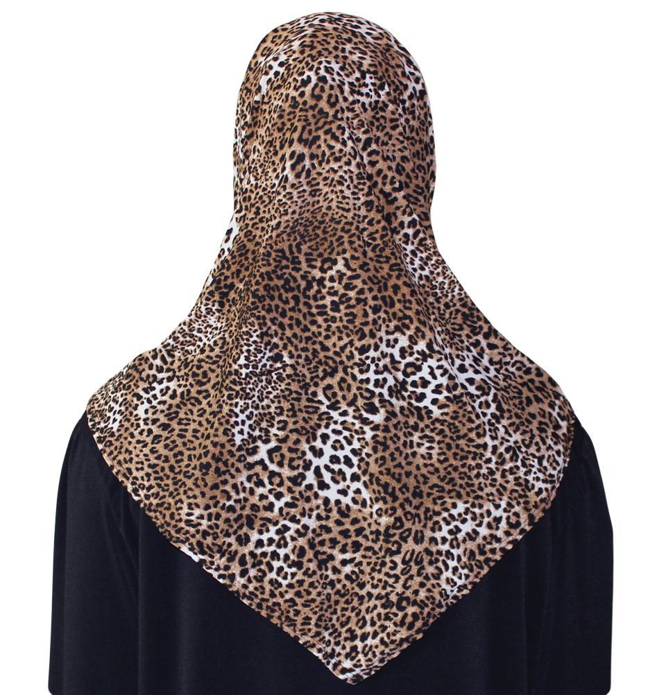 Firdevs Practical Amira Hijab Leopard Beige/Brown