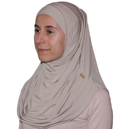 Firdevs Practical Amira Hijab Pale Mink