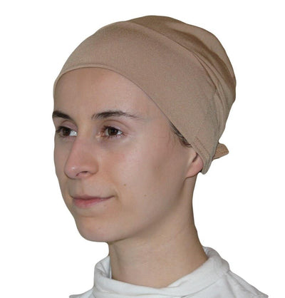 Firdevs Amirah hijab Firdevs Practical Scarf & Bonnet Camel - Modefa 