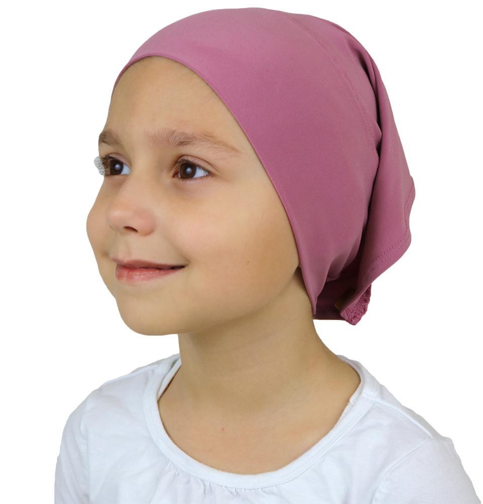 Firdevs Amirah hijab Berry Pink Firdevs Girl's Practical Hijab Scarf & Bonnet Berry