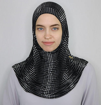 Firdevs Amirah hijab Black Firdevs Practical Amira Hijab Diamond Sky - Black