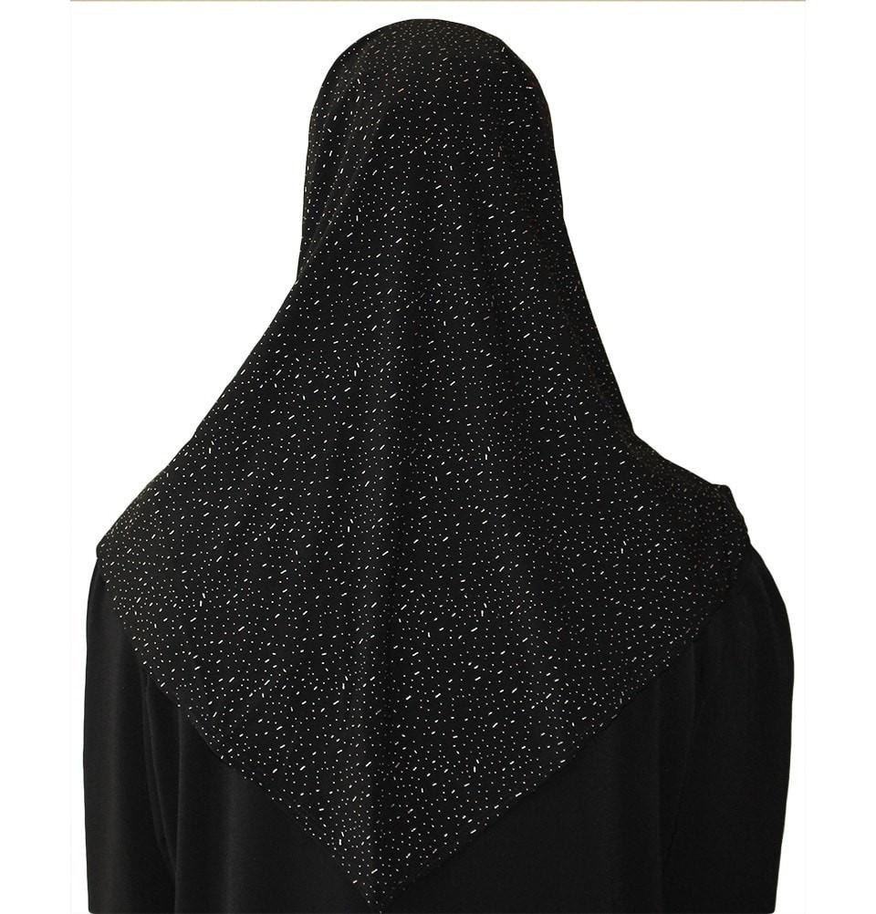 Firdevs Amirah hijab Firdevs Practical Scarf & Bonnet Raindrop Black - Modefa 