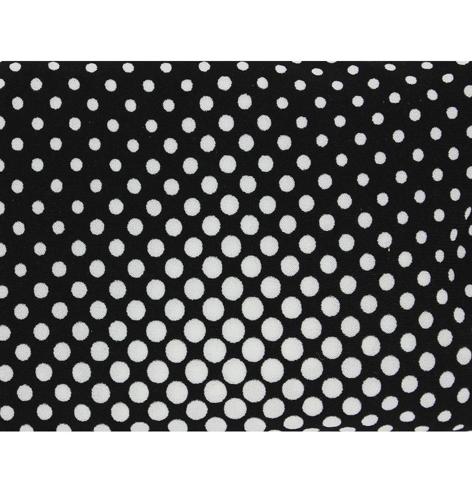 Firdevs Amirah hijab Firdevs Girl's Practical Hijab Scarf & Bonnet Polka Dot Black & White - Modefa 