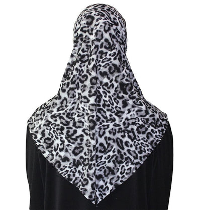 Firdevs Amirah hijab Firdevs Practical Scarf & Bonnet 020 Leopard Print - Modefa 