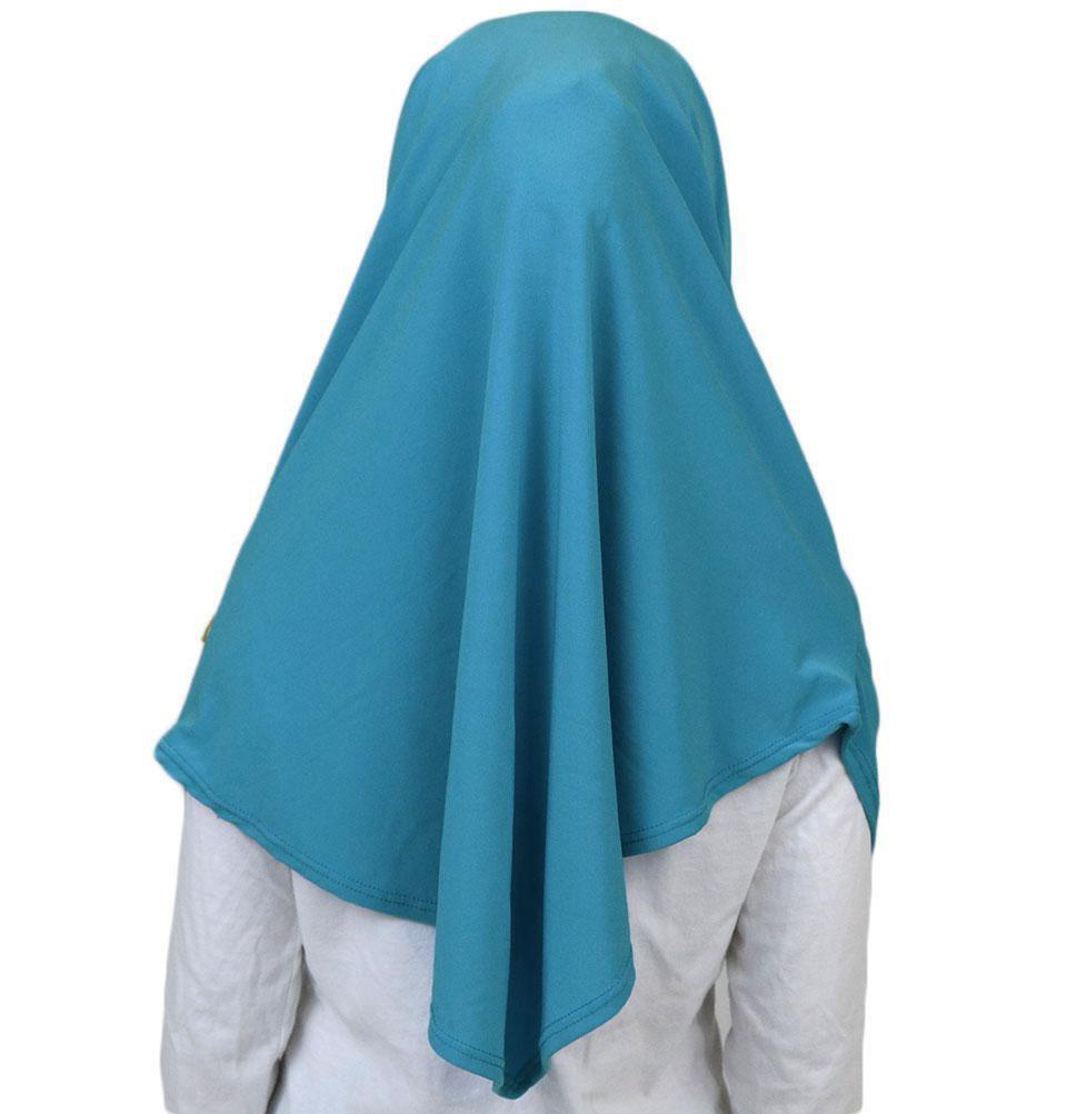 Firdevs Amirah hijab Blue Firdevs Girl's Practical Hijab Scarf & Bonnet Sapphire Blue