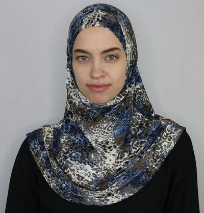 Firdevs Practical Amira Hijab Safari Sky - Blue