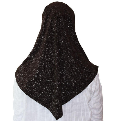 Firdevs Practical Amira Hijab Brown Raindrop