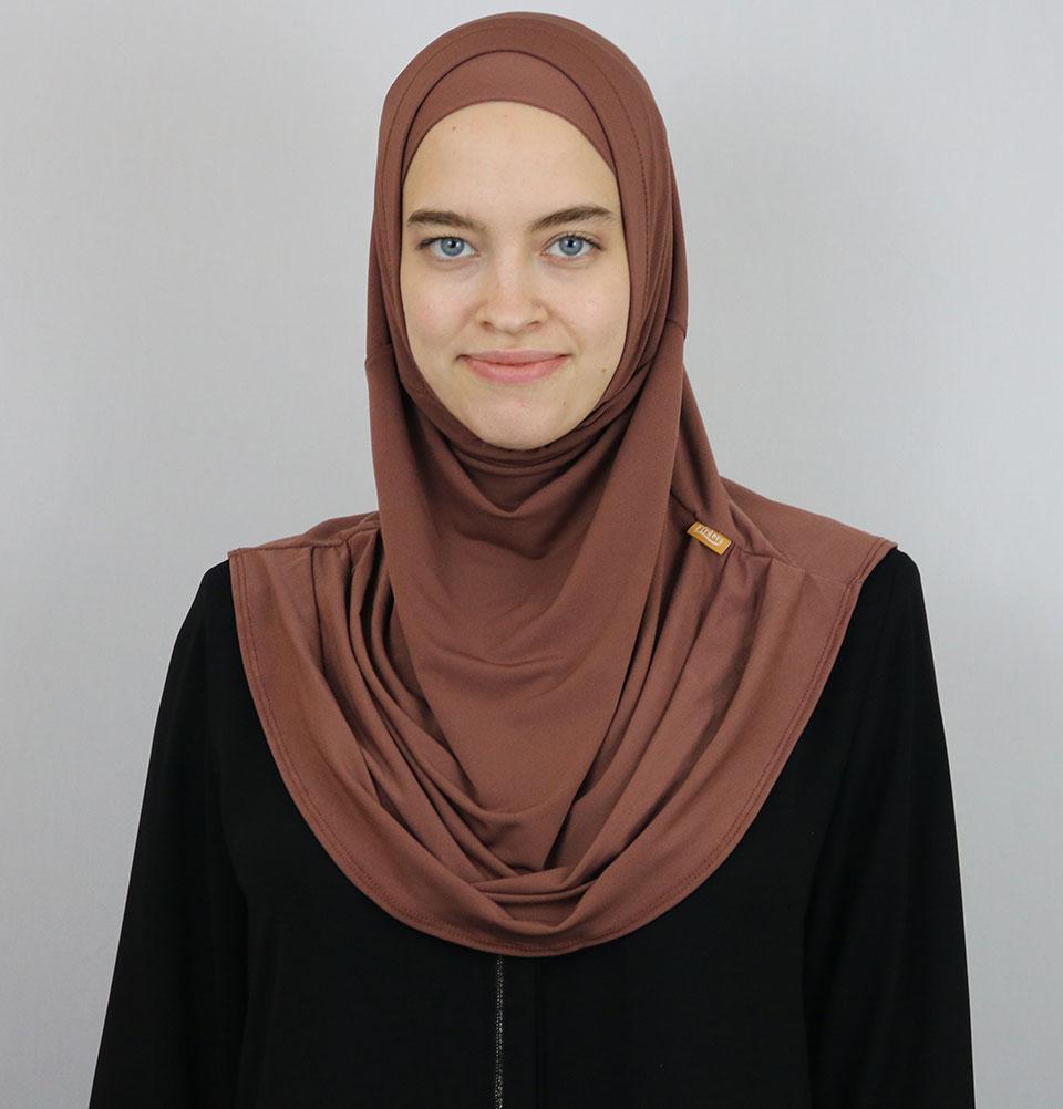 Firdevs Practical Scarf & Bonnet Mocha