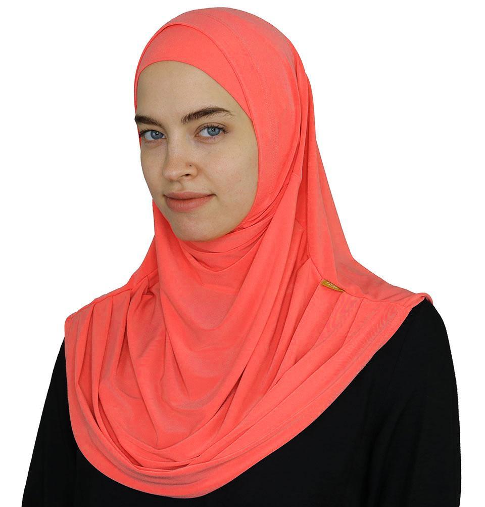 Firdevs Practical Amira Hijab Coral Pink