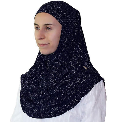 Firdevs Amirah hijab Dark Blue Firdevs Practical Amira Hijab Blue Raindrop