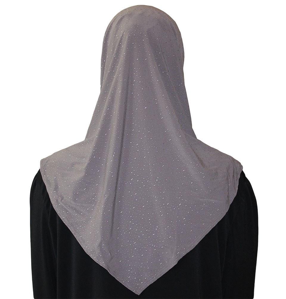 Firdevs Amirah hijab Firdevs Practical Scarf & Bonnet Raindrop Grey - Modefa 