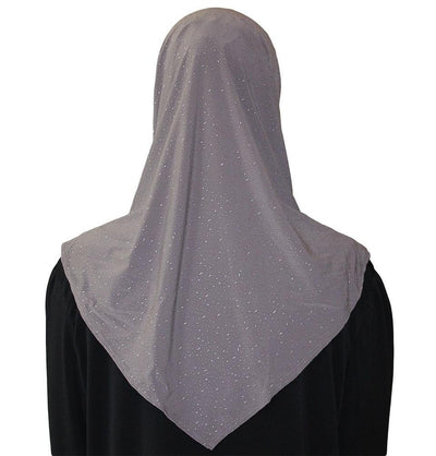 Firdevs Amirah hijab Firdevs Practical Scarf & Bonnet Raindrop Grey - Modefa 