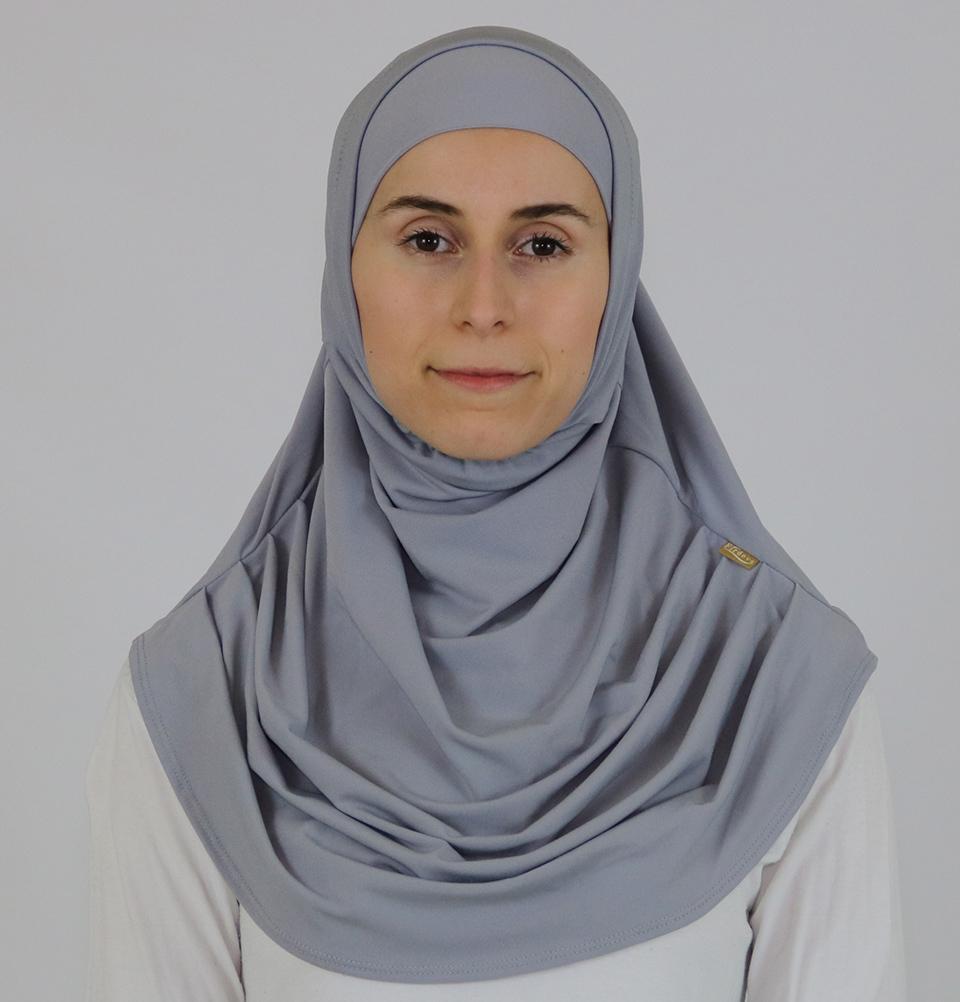 Firdevs Amirah hijab Grey Firdevs Practical Amira Hijab Medium Grey