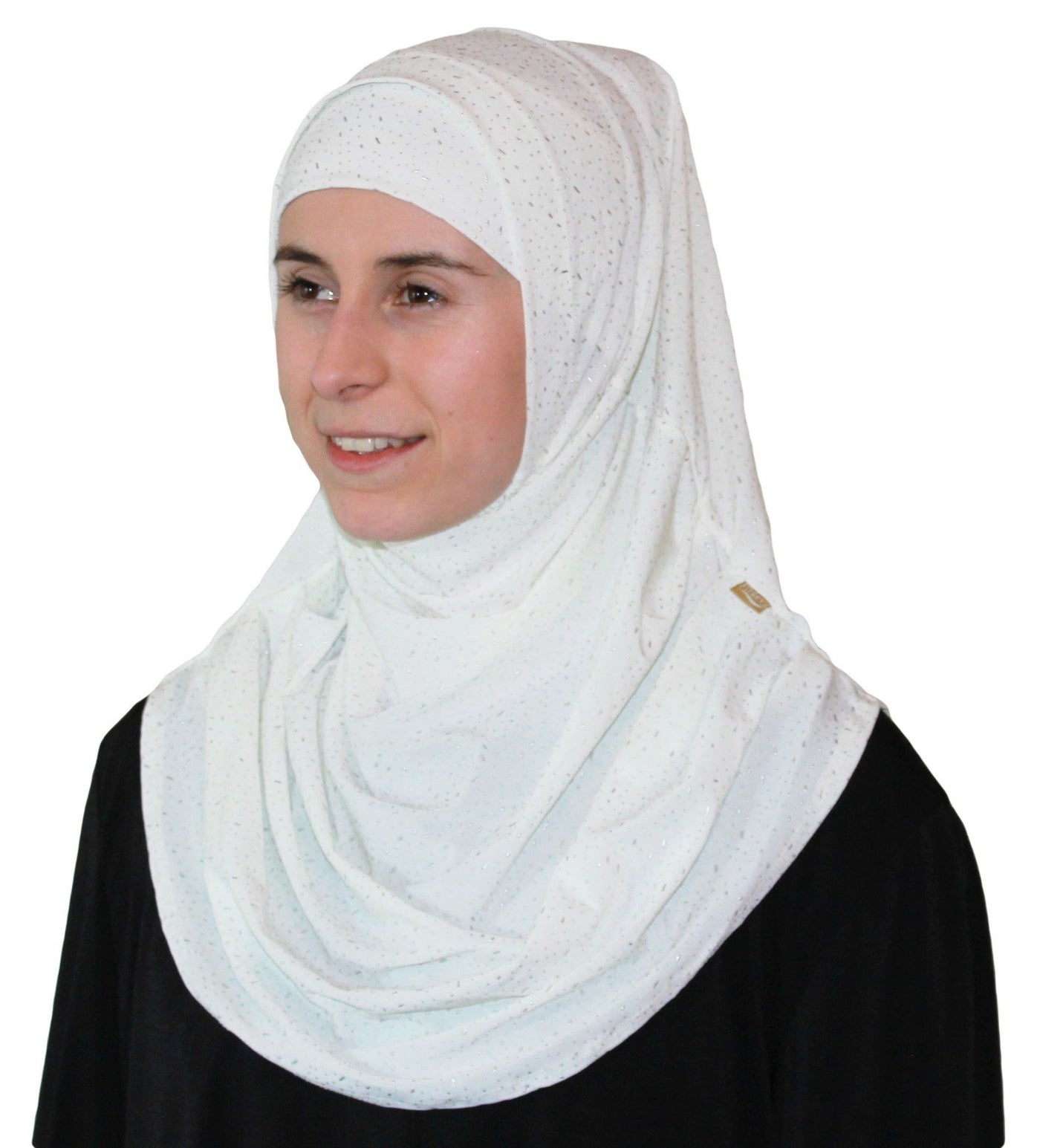 Firdevs Amirah hijab Firdevs Practical Scarf & Bonnet Raindrop Ivory - Modefa 