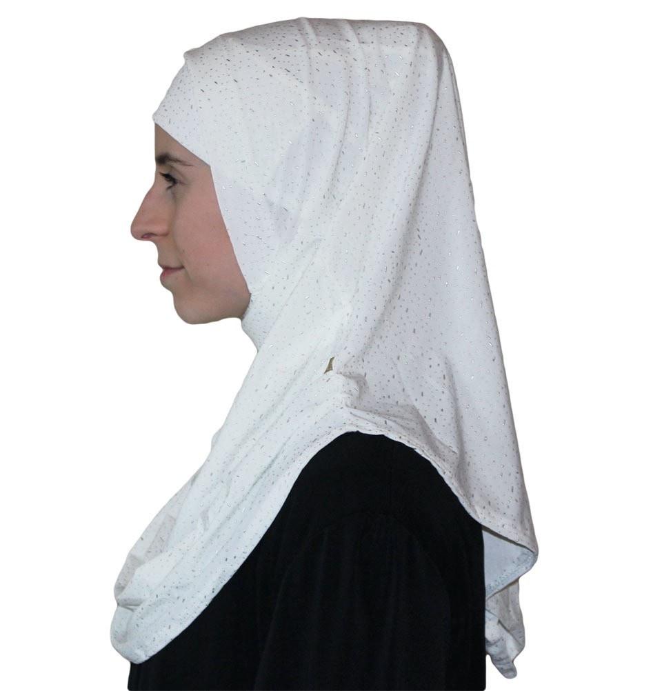 Firdevs Amirah hijab Firdevs Practical Scarf & Bonnet Raindrop Ivory - Modefa 