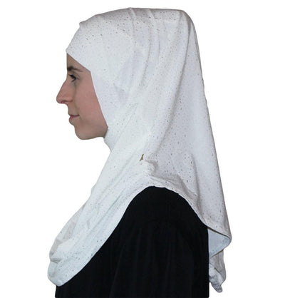 Firdevs Amirah hijab Firdevs Practical Scarf & Bonnet Raindrop Ivory - Modefa 