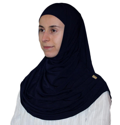 Firdevs Amirah hijab Navy Blue Firdevs Practical Amira Hijab Midnight Navy Blue