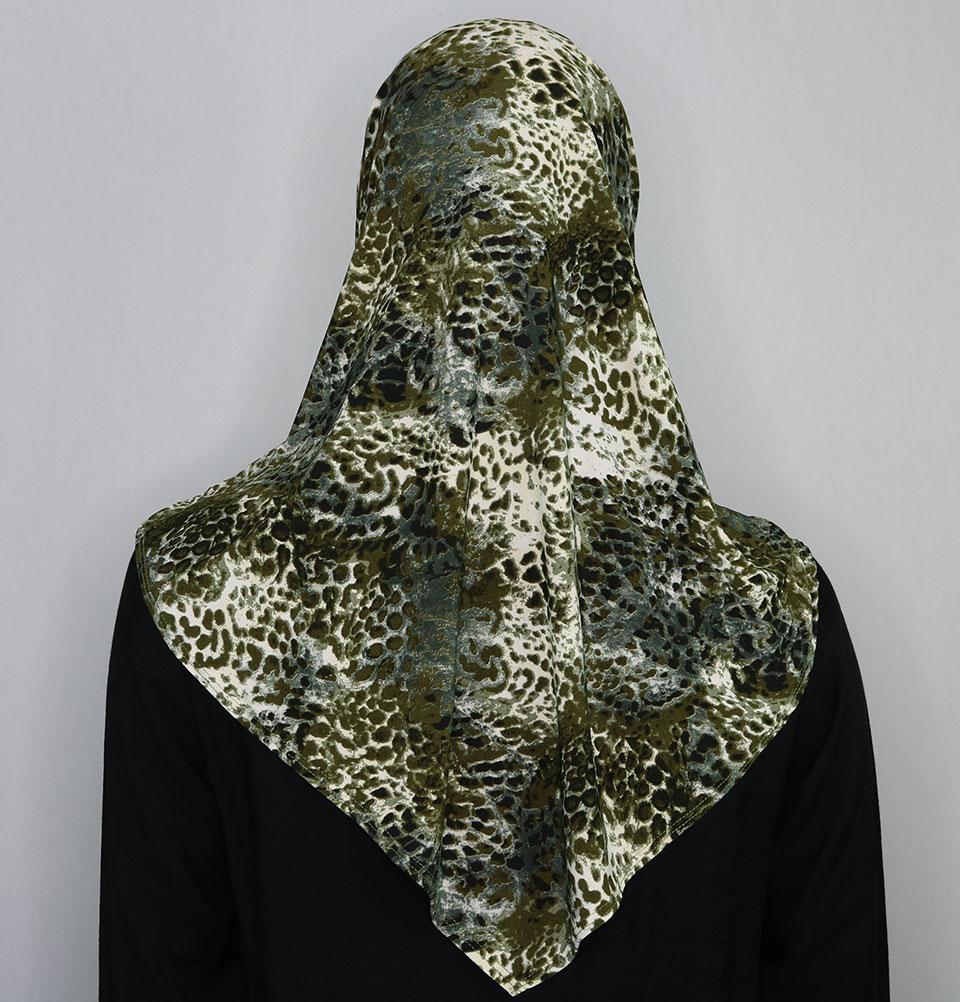 Firdevs Amirah hijab Olive Green/Ivory Firdevs Practical Amira Hijab Safari Canopy - Olive Green