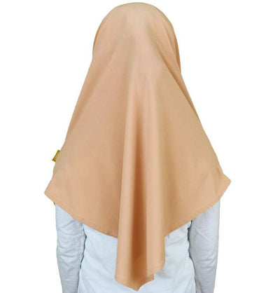 Firdevs Amirah hijab Pale Peach Firdevs Girl's Practical Hijab Scarf & Bonnet Pale Peach