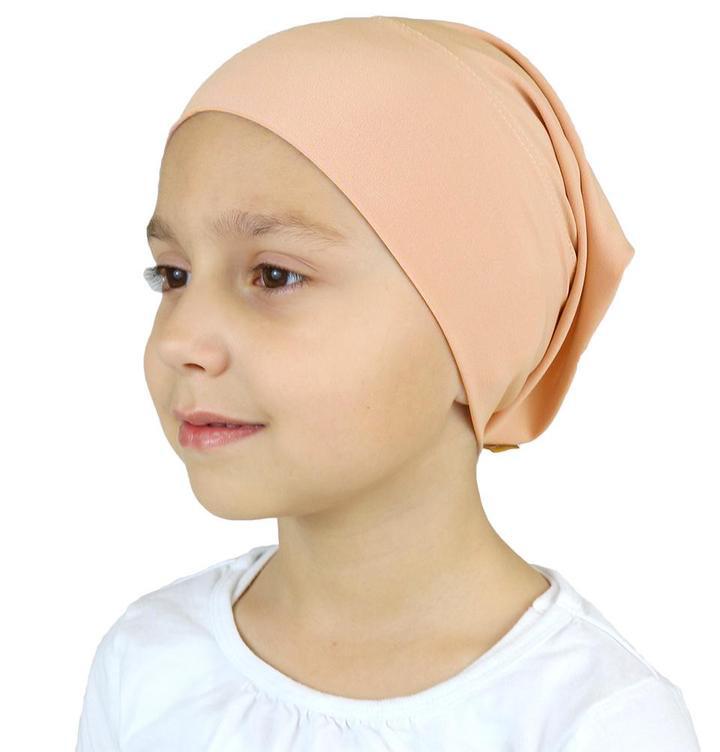 Firdevs Amirah hijab Pale Peach Firdevs Girl's Practical Hijab Scarf & Bonnet Pale Peach