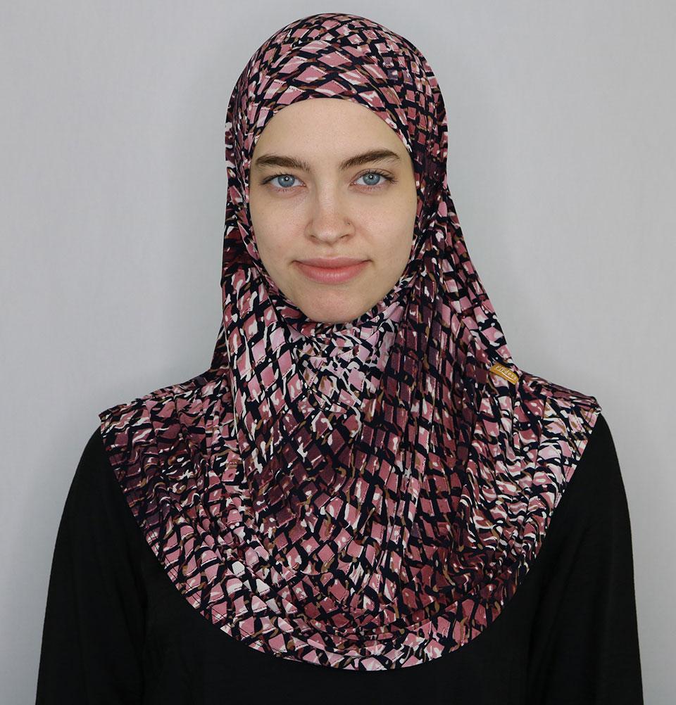 Firdevs Practical Amira Hijab Lattice - Pink