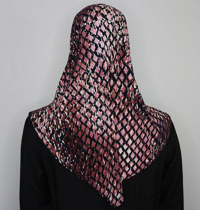 Firdevs Practical Amira Hijab Lattice - Pink