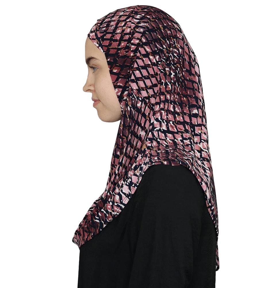 Firdevs Practical Amira Hijab Lattice - Pink