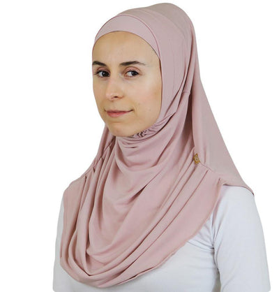 Firdevs Amirah hijab Pink Firdevs Practical Amira Hijab Light Pink