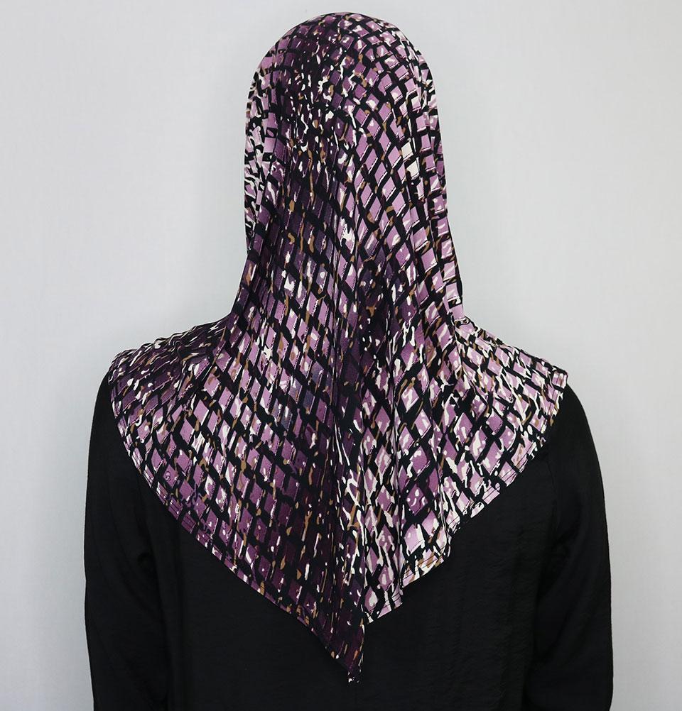 Firdevs Practical Amira Hijab Lattice - Purple
