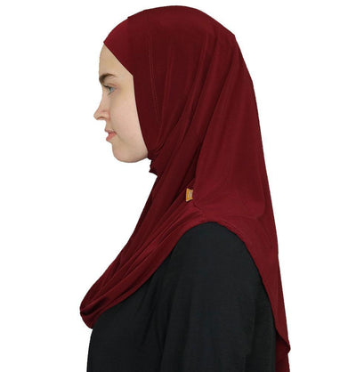 Firdevs Amirah hijab Red Firdevs Practical Amira Hijab Dark Red