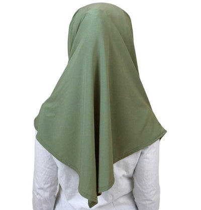Firdevs Amirah hijab Sage Green Firdevs Girl's Practical Hijab Scarf & Bonnet Sage Green