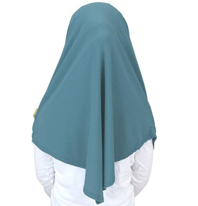 Firdevs Amirah hijab Slate Blue Firdevs Girl's Practical Hijab Scarf & Bonnet Slate Blue