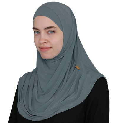 Firdevs Amirah hijab Slate Blue Firdevs Practical Amira Hijab Slate Blue