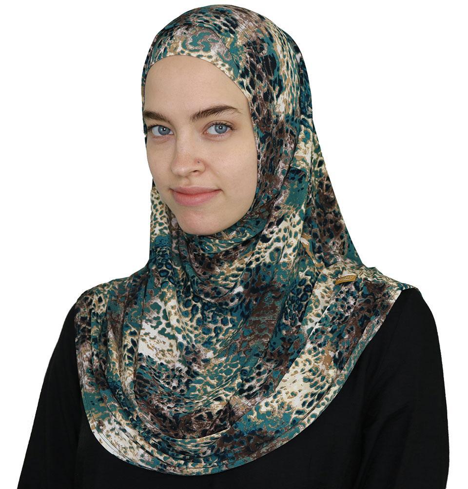 Firdevs Practical Amira Hijab Safari Oasis - Teal
