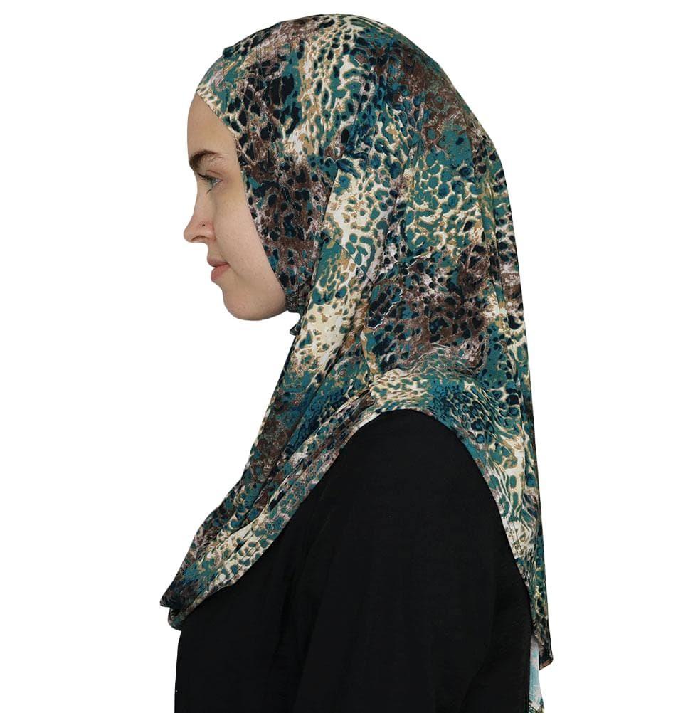 Firdevs Practical Amira Hijab Safari Oasis - Teal