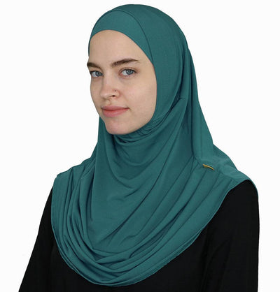 Firdevs Amirah hijab Teal Green Firdevs Practical Amira Hijab Teal Green