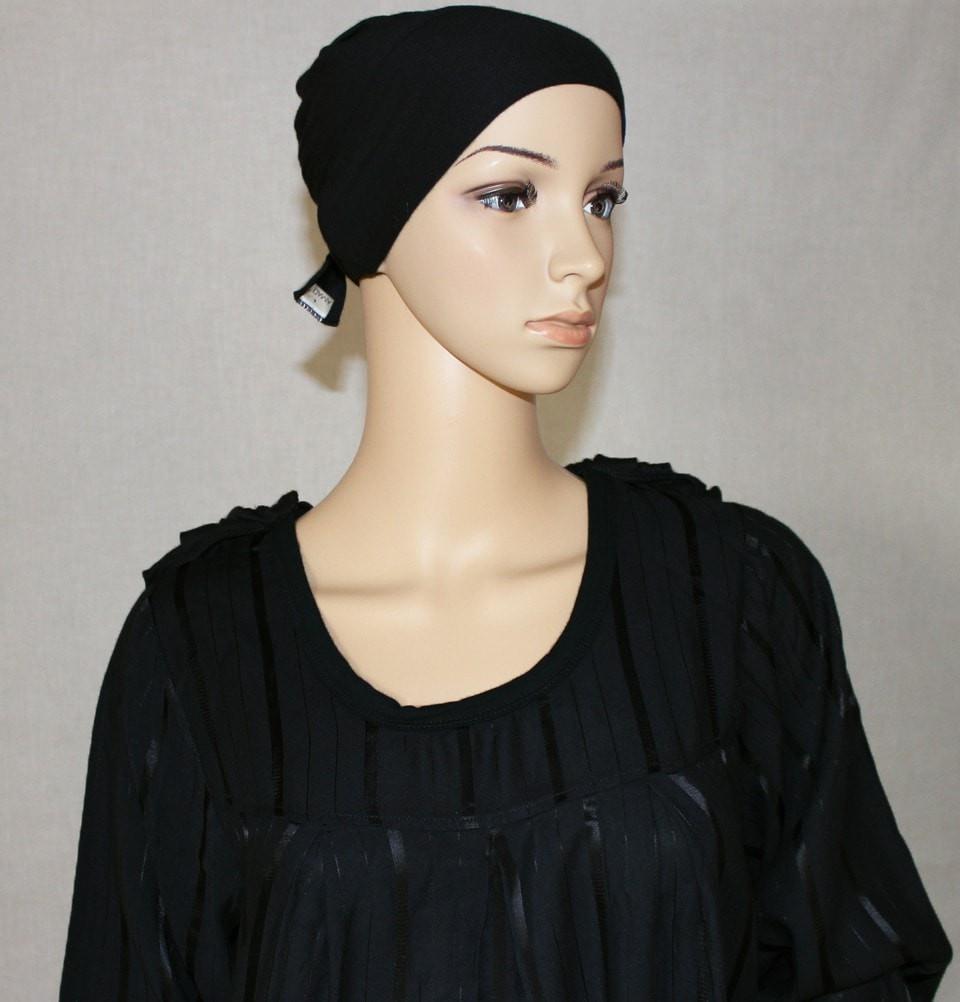 Firdevs Dress Amade Women's One-Piece Prayer Dress Black Abaya Gift Set