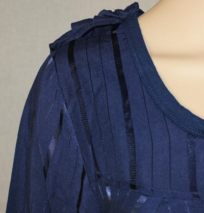 Firdevs Dress Amade Women's One-Piece Prayer Dress Navy Blue Abaya Gift Set - Modefa 
