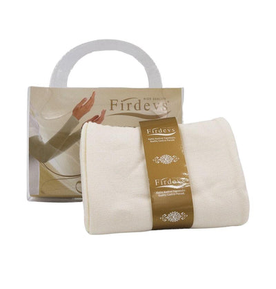 Firdevs Long Jersey Arm Sleeves Creme