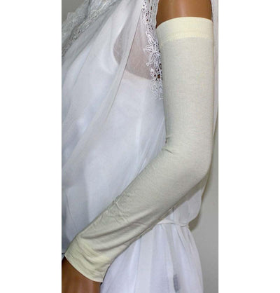 Firdevs Sleeves Firdevs Long Jersey Arm Sleeves Creme - Modefa 