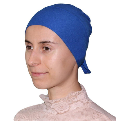 Firdevs Underscarf Blue Firdevs Luxury Jersey Hijab Bonnet Underscarf Royal Blue