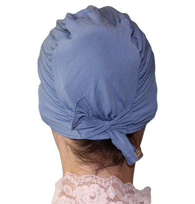 Firdevs Underscarf Firdevs Luxury Rhinestone Hijab Bonnet Underscarf Powder Blue - Modefa 